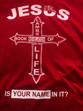 Load image into Gallery viewer, Revelation 20:15 t-shirt
