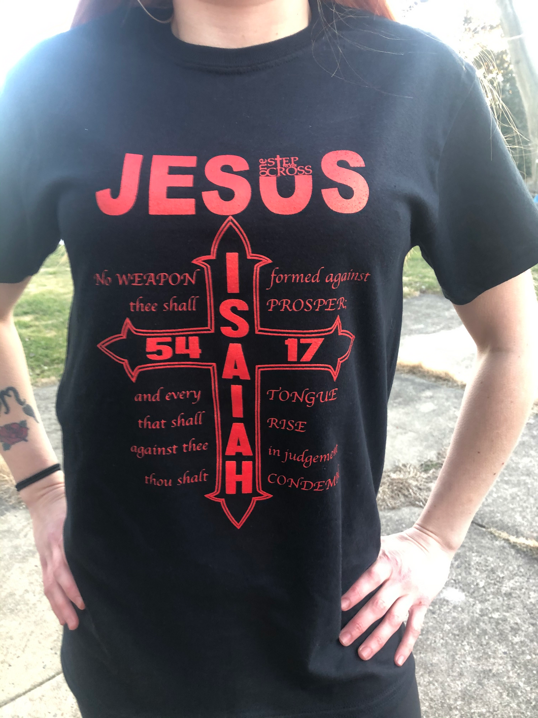 Isaiah 54:17 t-shirt
